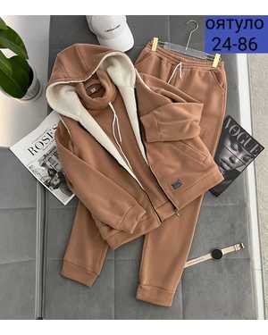 ЖЕНСКИЙ КОСТЮМ ТРОЙКА ТКАНЬ ФЛИС