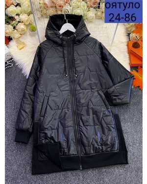 КУРТКА ТКАНЬ ПЛАЩОВКА С ПОДКЛАДКОЙ