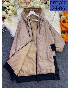 КУРТКА ТКАНЬ ПЛАЩОВКА С ПОДКЛАДКОЙ