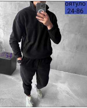 МУЖСКОЙ КОСТЮМ ДВОЙКА ТКАНЬ ДВУХСТОРОННИЙ ФЛИС