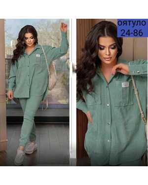 ЖЕНСКИЙ КОСТЮМ ДВОЙКА ТКАНЬ ВИЛЬВЕТ