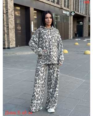 ЖЕНСКИЙ КОСТЮМ ТКАНЬ МЕХ