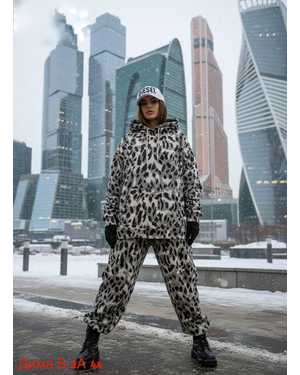 ЖЕНСКИЙ КОСТЮМ ТКАНЬ МЕХ