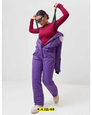 КОМБИНЕЗОН В РАЗМЕР ТКАНЬ МЕМБРАН, ХОЛОФАЙБЕР, ИСКУССТВЕННЫЙ МЕХ