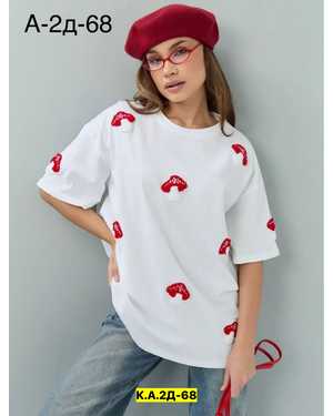 ФУТБОЛКА ТКАНЬ ХЛОПОК