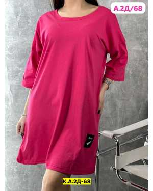 ТУНИКА В РАЗМЕР ТКАНЬ ХЛОПОК