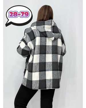 КОФТА В РАЗМЕР ТКАНЬ С МЕХОМ