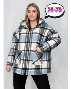 КОФТА В РАЗМЕР ТКАНЬ С МЕХОМ