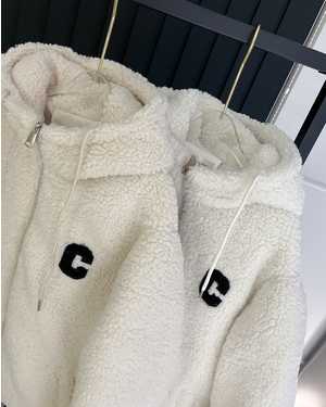 КУРТКА ТКАНЬ ПУХОВИК, МЕХОВАЯ, БАРАШКА ТЕДДИ