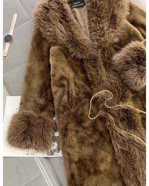 ШУБА ТКАНЬ ЭКО-ШУБА ПОД НОРКУ