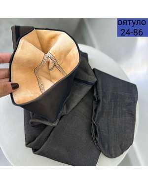 КОЛГОТКИ СОСТАВ: ИМИТАЦИЯ ТОНКИХ КАПРОНОВЫХ КОЛГОТОК НА ПЛОТНОМ МЕХУ