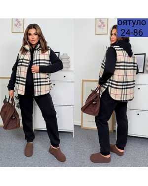 ТРОЙКА ТКАНЬ ТРЕХНИТКА НА ФЛИСЕ