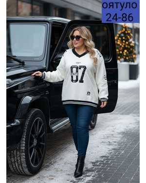 СВИТЕР ТКАНЬ БАРАШЕК