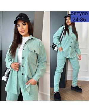 ЖЕНСКИЙ КОСТЮМ ДВОЙКА ТКАНЬ МИКРО ВИЛИВЕТ