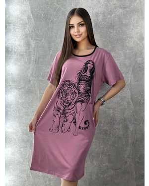 ТУНИКА В РАЗМЕР ТКАНЬ ХЛОПОК