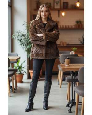 ШУБА ТКАНЬ ЭКО