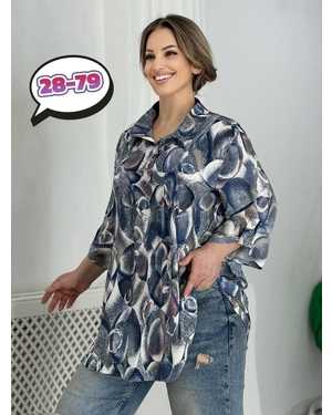 РУБАШКА В РАЗМЕР ТКАНЬ БЛУЗКИ МАСЛО