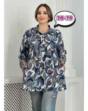 РУБАШКА В РАЗМЕР ТКАНЬ БЛУЗКИ МАСЛО