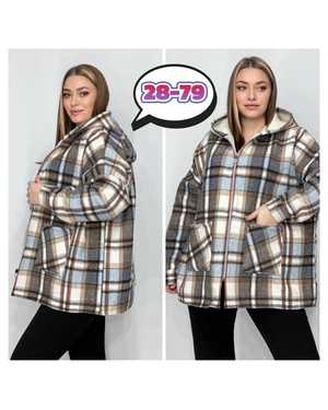 КОФТА В РАЗМЕР ТКАНЬ МЕХ