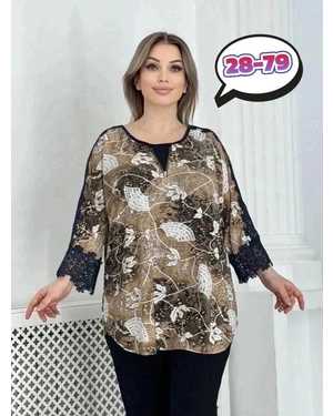 БЛУЗКА В РАЗМЕР ТКАНЬ МАСЛО