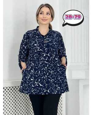 БЛУЗКА В РАЗМЕР ТКАНЬ МАСЛО