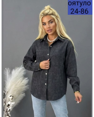 женская рубашка Фабричный Китай Ткань — джинса.