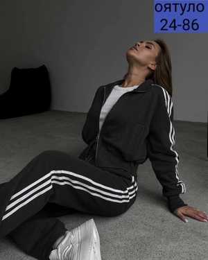 ЖЕНСКИЙ КОСТЮМ ДВОЙКА ТКАНЬ ДВУХНИТКА