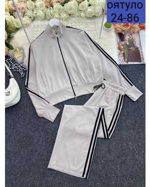 ЖЕНСКИЙ КОСТЮМ ДВОЙКА ТКАНЬ ДВУХНИТКА