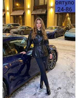 КУРТКА ТКАНЬ ЭКО-КОЖА