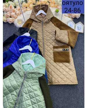 КУРТКА ТКАНЬ СЕНТИПОН БАРАШКА С ПОДКЛАДКОЙ