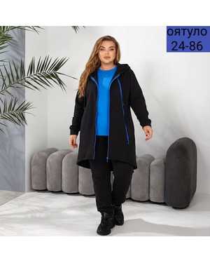 ЖЕНСКИЙ КОСТЮМ ТРОЙКА ТКАНЬ ФЛИС С НАЧЕСОМ