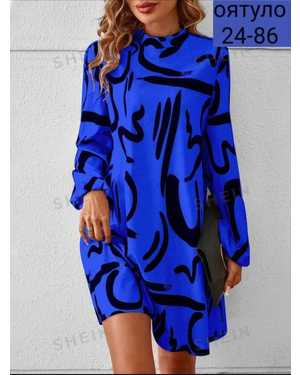 ПЛАТЬЕ ТКАНЬ ЛАЙТ С СУБЛИМАЦИЯ