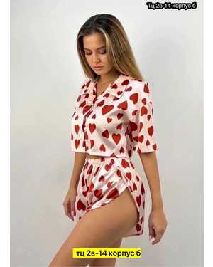 ПИЖАМА ТКАНЬ ШЕЛК