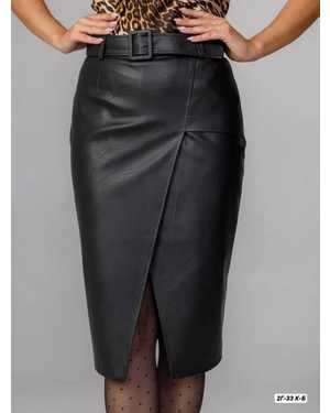 ЮБКА ТКАНЬ ЭКОКОЖА