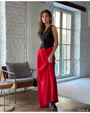 ЮБКА ТКАНЬ ШЕЛК