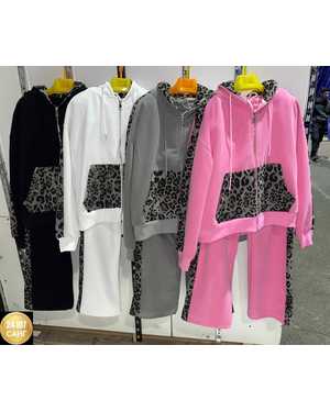 ЖЕНСКИЙ КОСТЮМ ДВОЙКА ТКАНЬ ФЛИС С НАЧЁСОМ