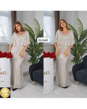 ПЛАТЬЕ ТКАНЬ ПАЙЕТКА С ПОДКЛАДКА