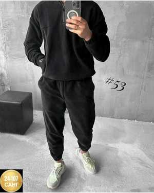 МУЖСКОЙ КОСТЮМ ДВОЙКА ТКАНЬ ДВУХСТОРОННИЙ ФЛИС