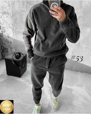 МУЖСКОЙ КОСТЮМ ДВОЙКА ТКАНЬ ДВУХСТОРОННИЙ ФЛИС