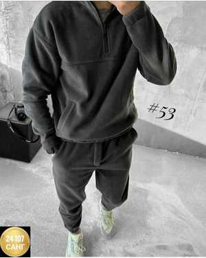 МУЖСКОЙ КОСТЮМ ДВОЙКА ТКАНЬ ДВУХСТОРОННИЙ ФЛИС