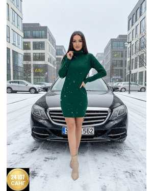 ПЛАТЬЕ ТКАНЬ ВЯЗНЫЙ КАШЕМИР