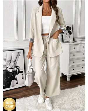 ЖЕНСКИЙ КОСТЮМ ДВОЙКА ТКАНЬ БАРБИ