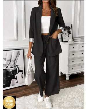 ЖЕНСКИЙ КОСТЮМ ДВОЙКА ТКАНЬ БАРБИ