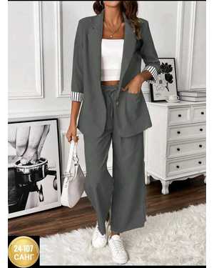 ЖЕНСКИЙ КОСТЮМ ДВОЙКА ТКАНЬ БАРБИ