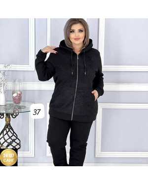 ЖЕНСКИЙ КОСТЮМ ДВОЙКА ТКАНЬ БАРАШЕК + ФЛИС