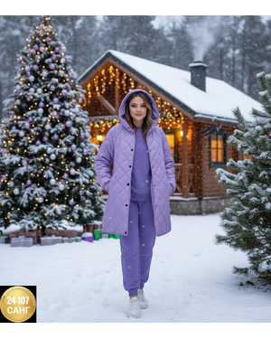 ЖЕНСКИЙ КОСТЮМ ТРОЙКА ТКАНЬ ФЛИС С НАЧЁСОМ