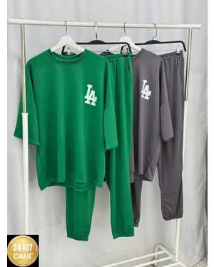 ЖЕНСКИЙ КОСТЮМ ДВОЙКА ТКАНЬ ТРИКОТАЖ