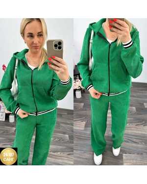 ЖЕНСКИЙ КОСТЮМ ДВОЙКА ТКАНЬ ВЕЛЮР