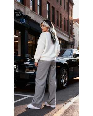 ШТАНЫ ТКАНЬ ТРОХНИТКА С НАЧЁСОМ