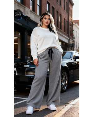 ШТАНЫ ТКАНЬ ТРОХНИТКА С НАЧЁСОМ